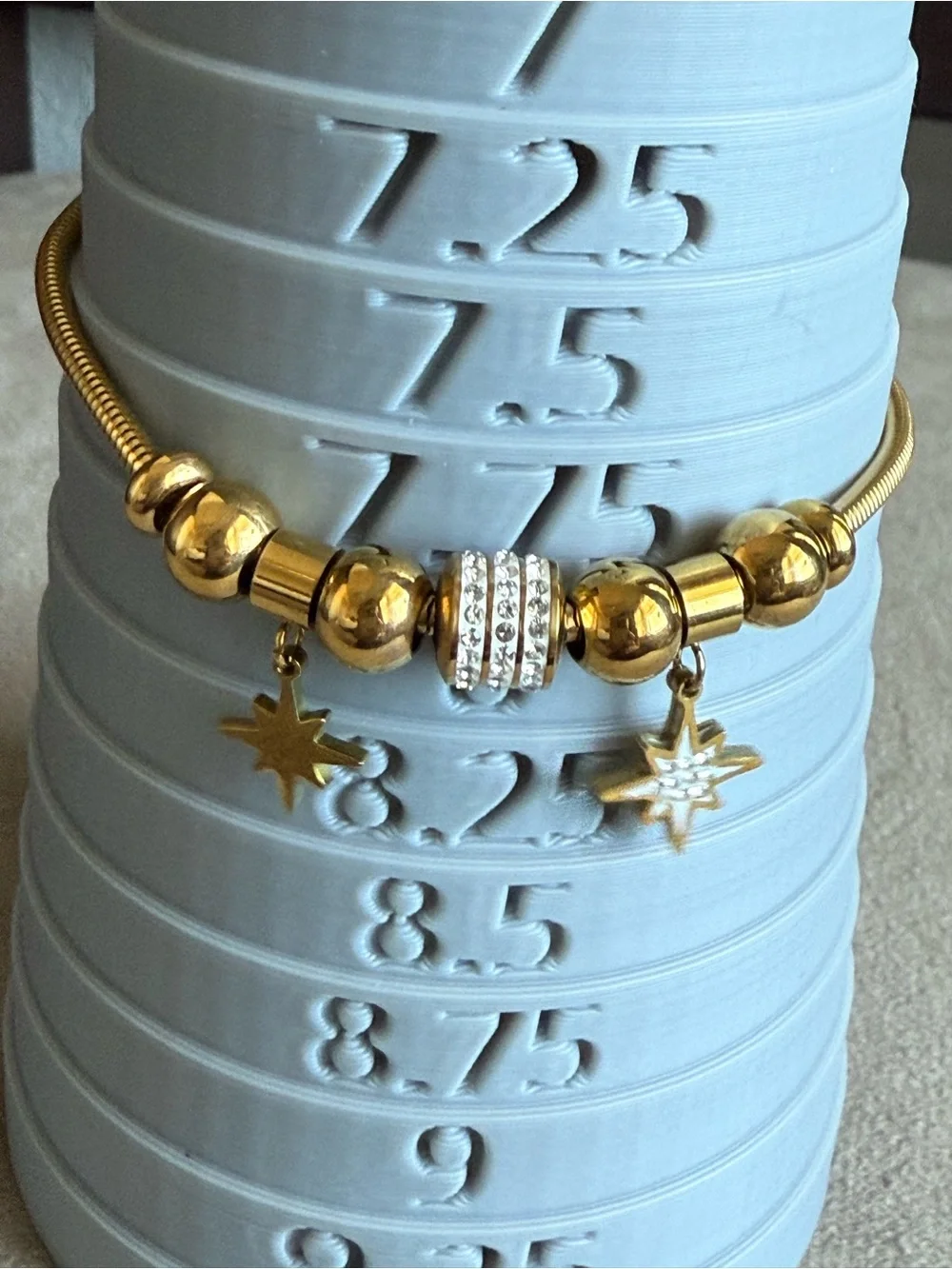 S.STEEL shiny gold